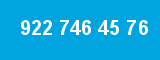 922 746 45 76 922 746 45 76